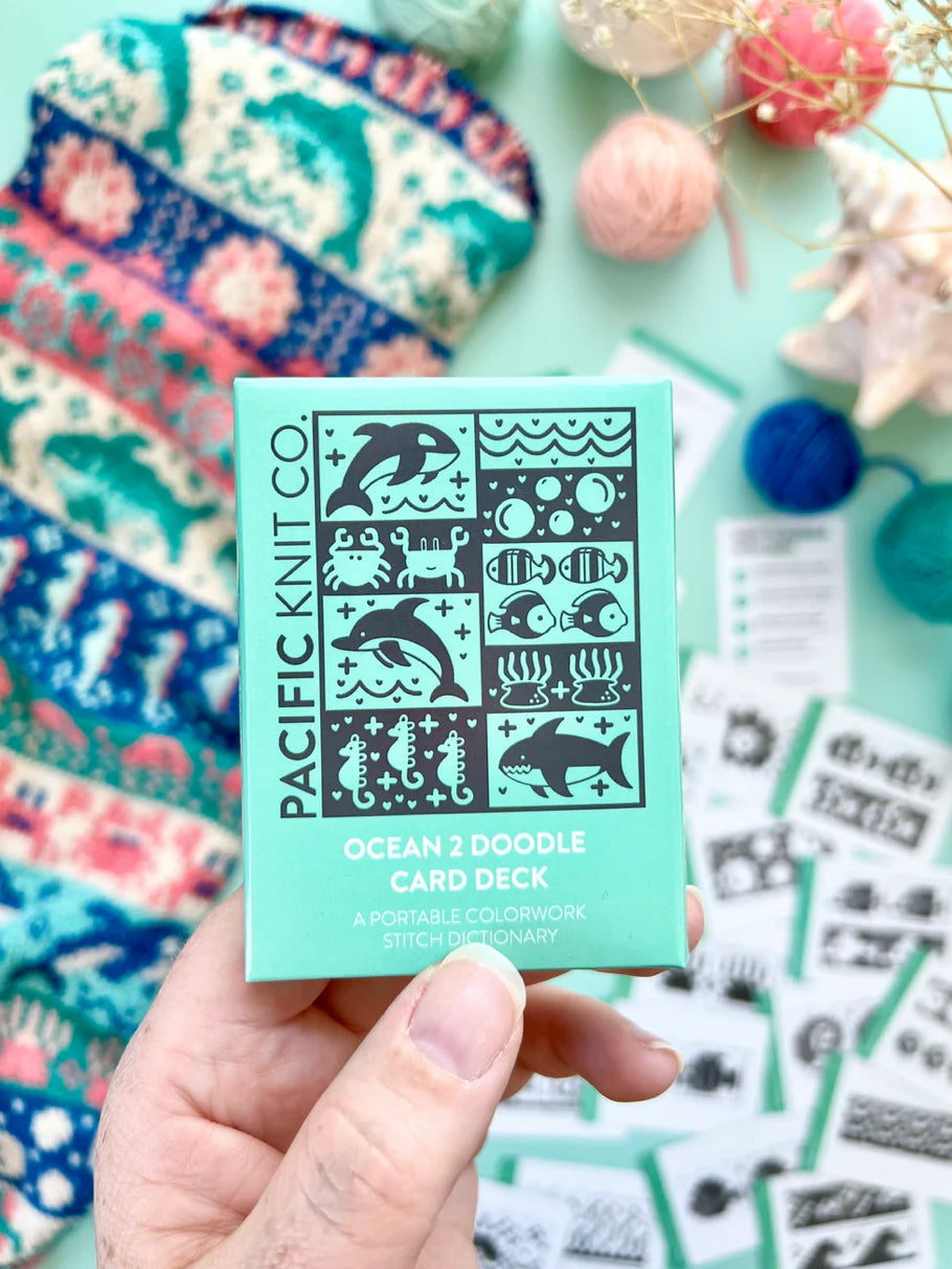 Doodle Card Decks from Pacific Knit Co