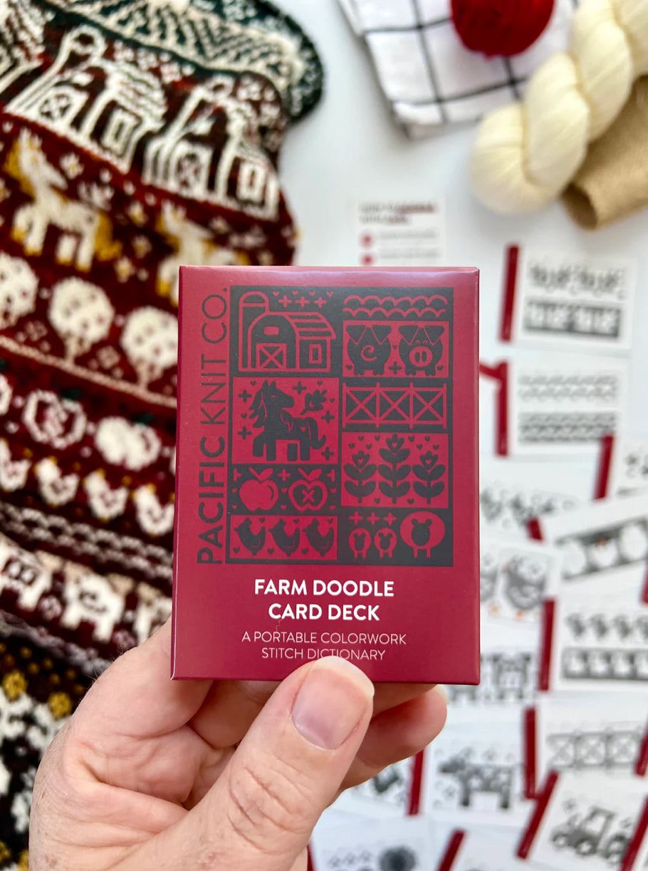 Doodle Card Decks from Pacific Knit Co