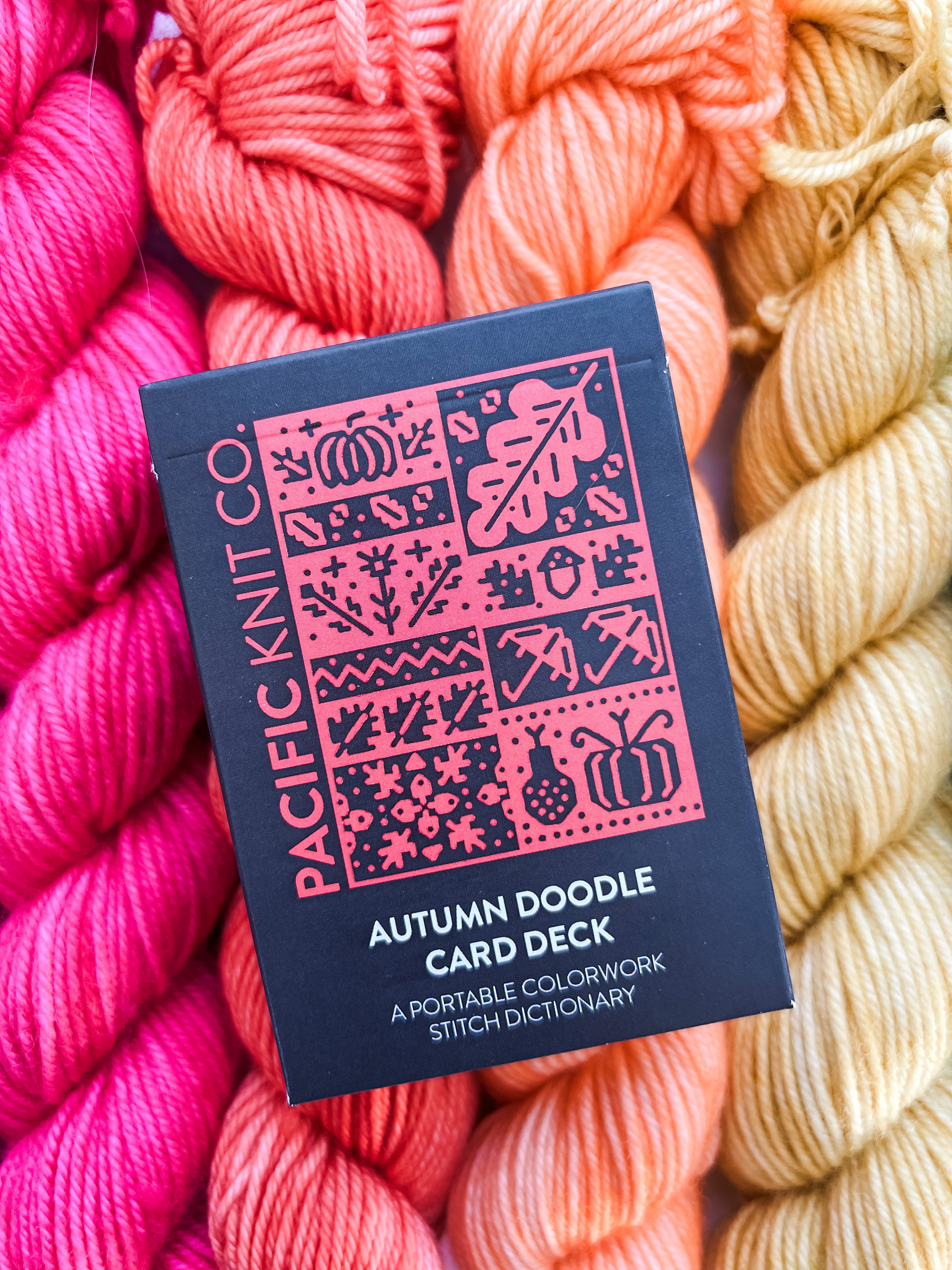 Doodle Card Decks from Pacific Knit Co