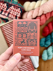 Doodle Card Decks from Pacific Knit Co