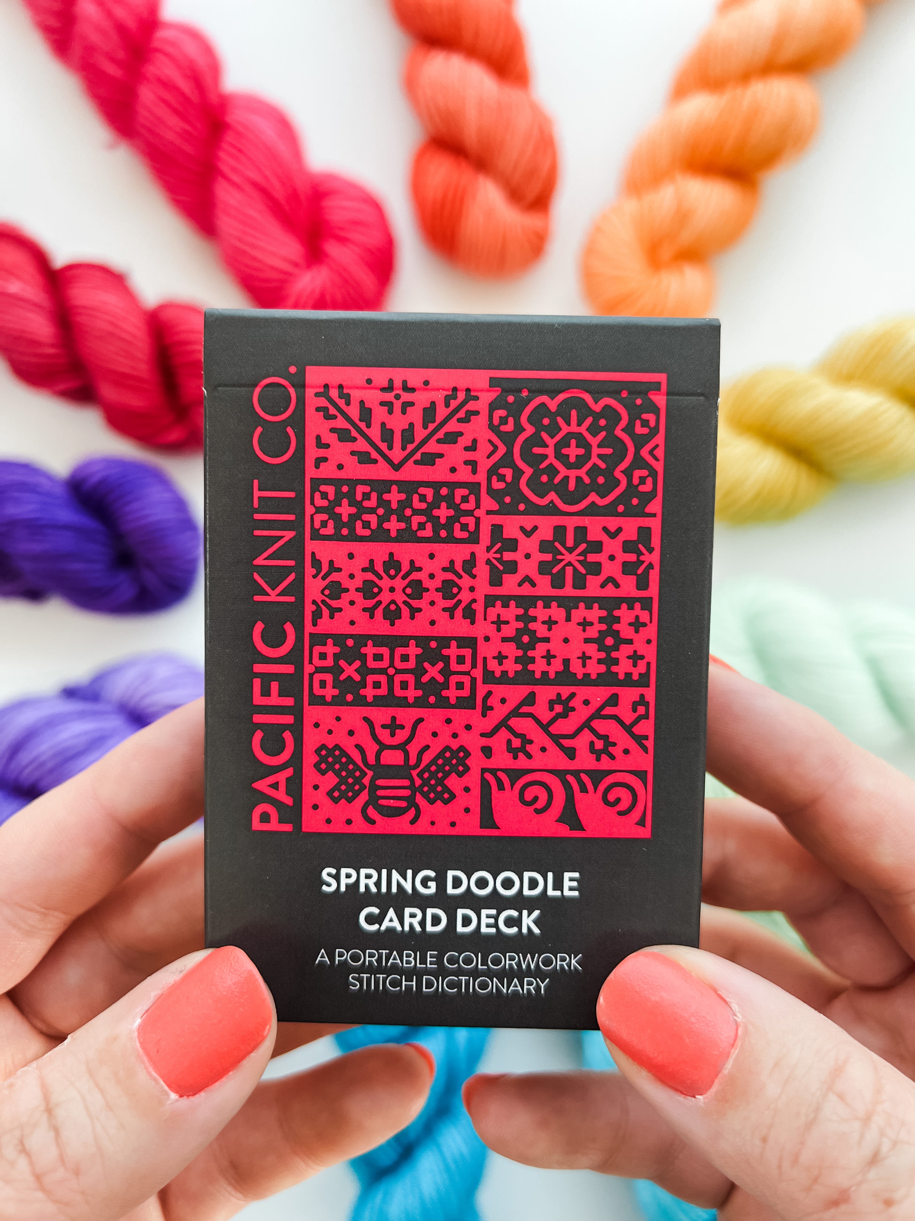 Doodle Card Decks from Pacific Knit Co